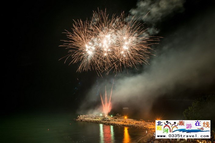 北戴河南戴河?xùn)|戴河煙花焰火沙灘篝火晚會